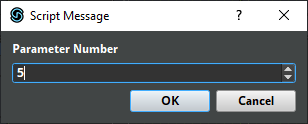 Selecting the number of parameters to be added to the Data Table