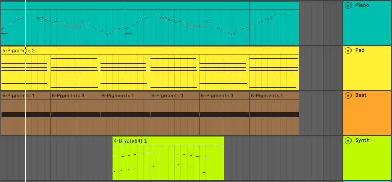 Music Stems in Ableton Live