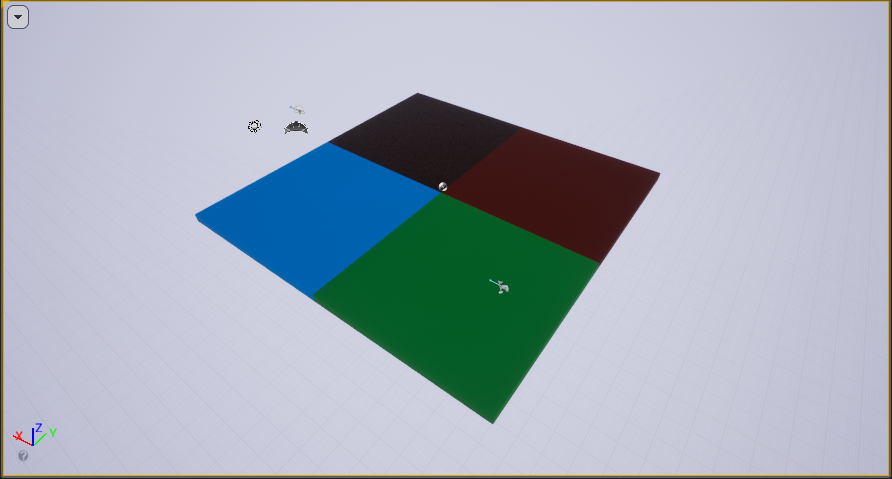 Simple Level in Unreal Engine 4